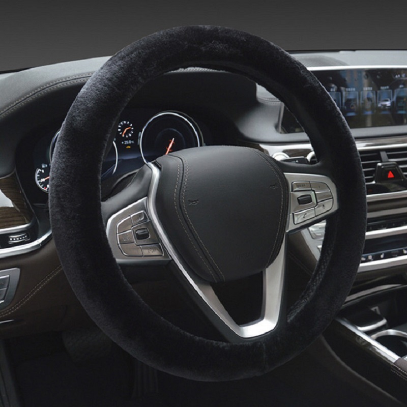 

38cm Car Steering Wheel Cover Winter Universal Car Interior Accessories, 501 Original