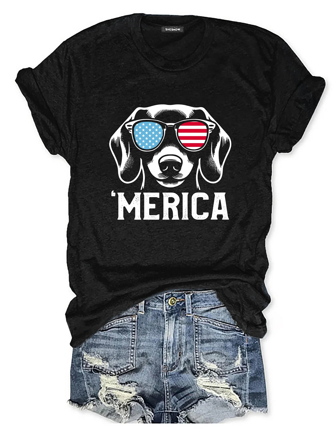 Merica Dachshund T-shirt