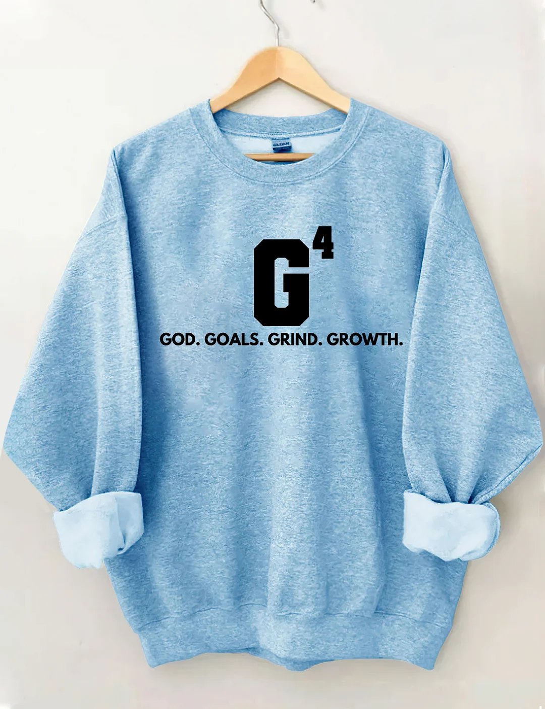 God Goals Grind Growth Sweatshirt