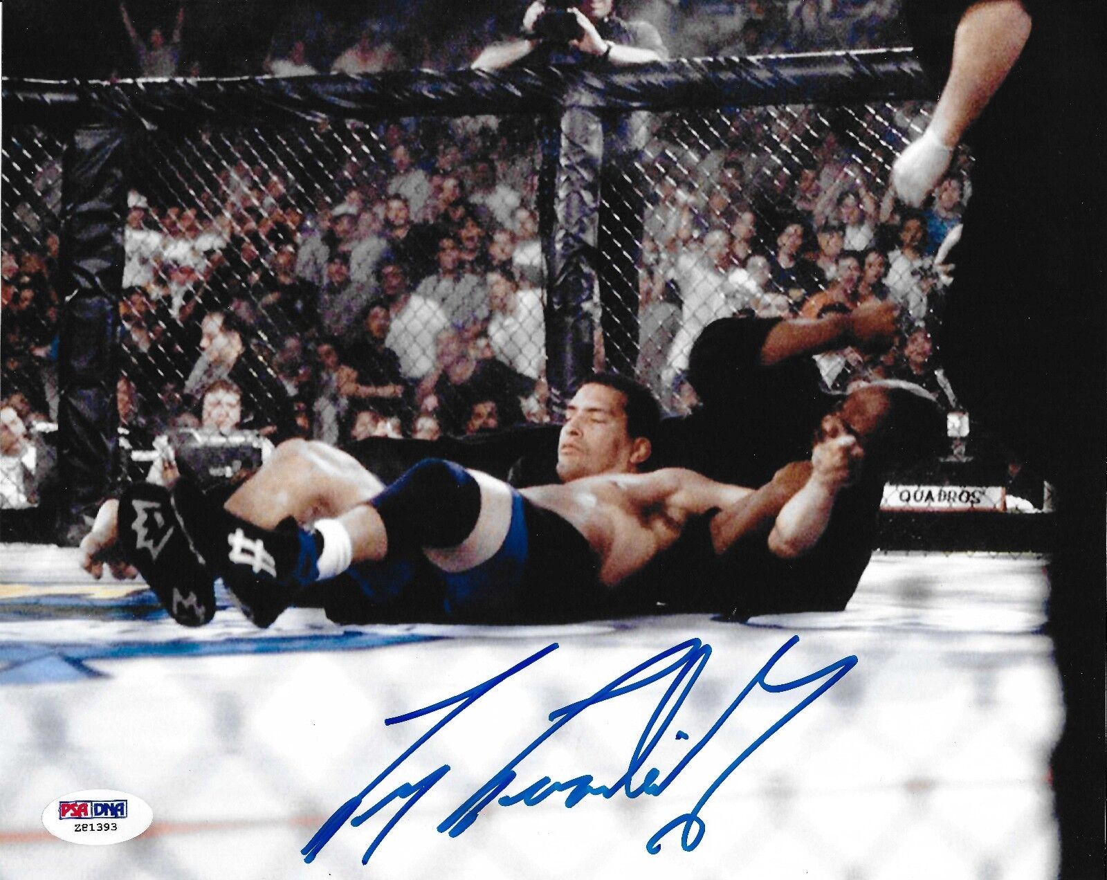 Gary Goodridge Signed UFC 8 8x10 Photo Poster painting PSA/DNA COA Crucifix Picture Autograph 9