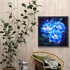 Diamond Painting -DIY Round Drill Glowing Flowers(40x40cm)