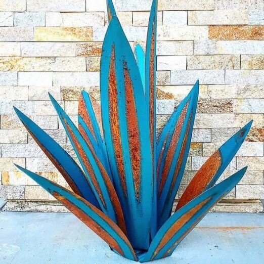 （Garden Upgrade）Waterproof Solar Garden Agave Lamp
