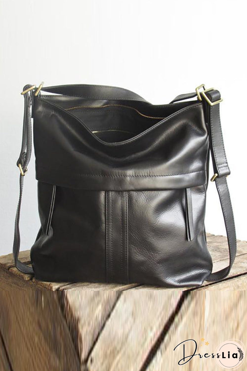 Leather Convertible Backpack