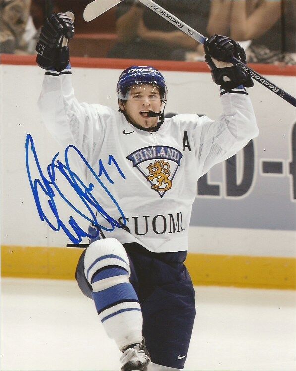 Finland Janne Kolehmainen Signed Autographed 8x10 Photo Poster painting COA C