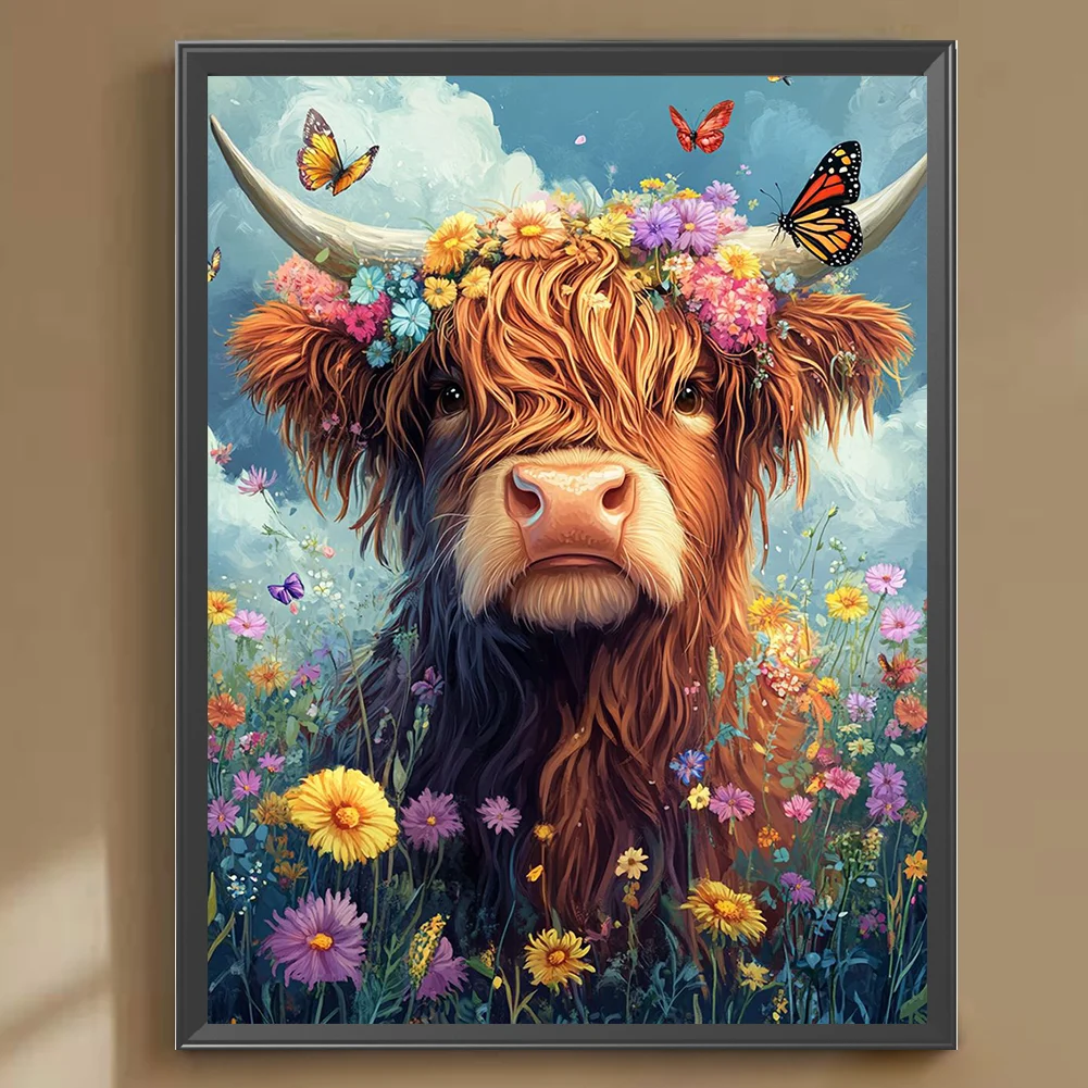 Diamond Painting - Full Round Drill - Flower Yak(Canvas|30*40cm)