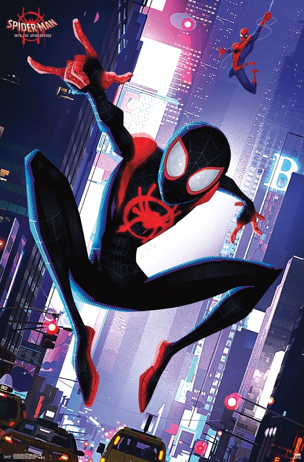 SPIDER-MAN: INTO THE SPIDER-VERSE MARVEL MOVIE POSTER 11”x17” Photo Poster painting