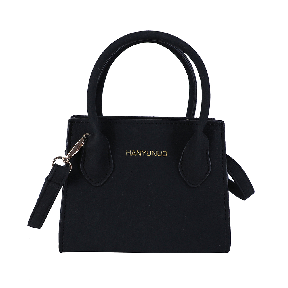 

Crossbody Handbag Female PU Daily Totes Elegant Shoulder Bags, Black, 501 Original
