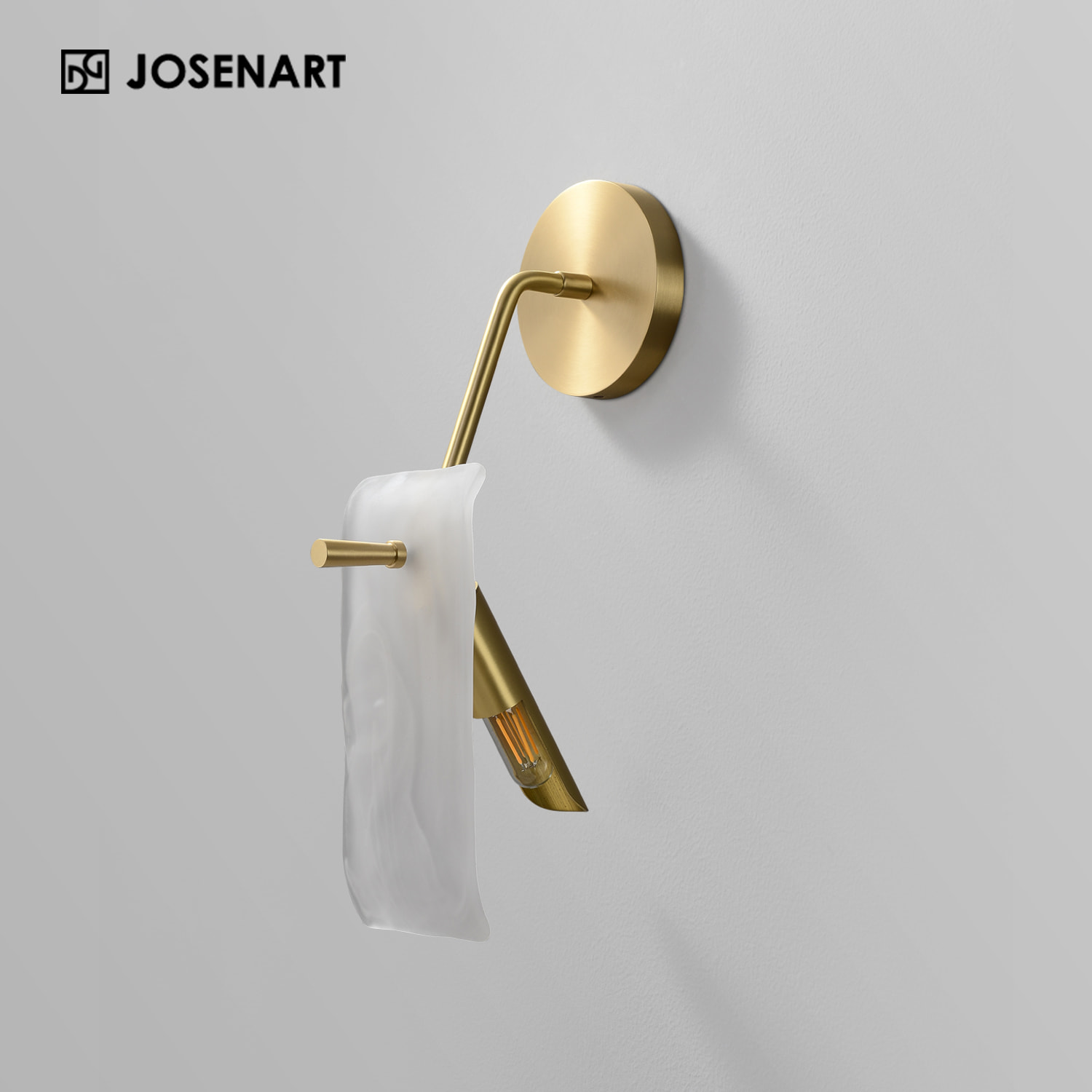 One Light Glass Bath JOSENART Josenart
