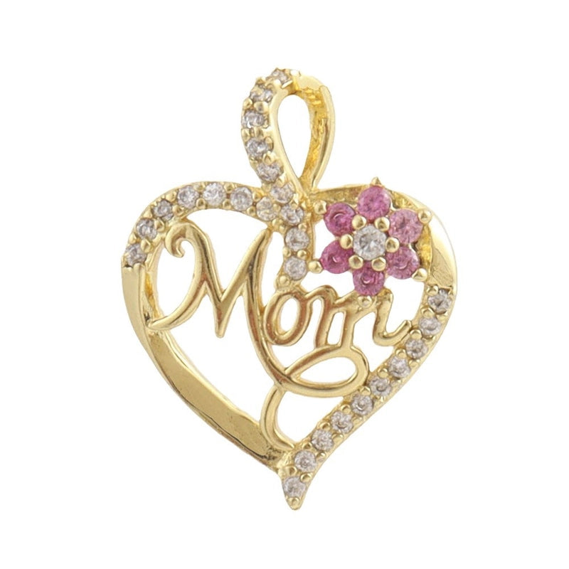 1 Piece 12 * 18mm Copper Zircon Star Heart Shape Eye Pendant Jewelry Accessories