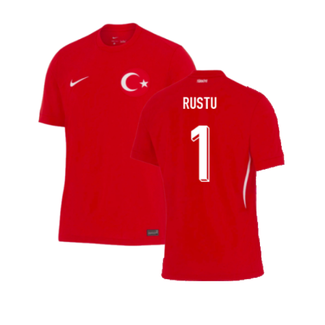 Türkei Rustu Recber 1 Away Trikot EM 2024