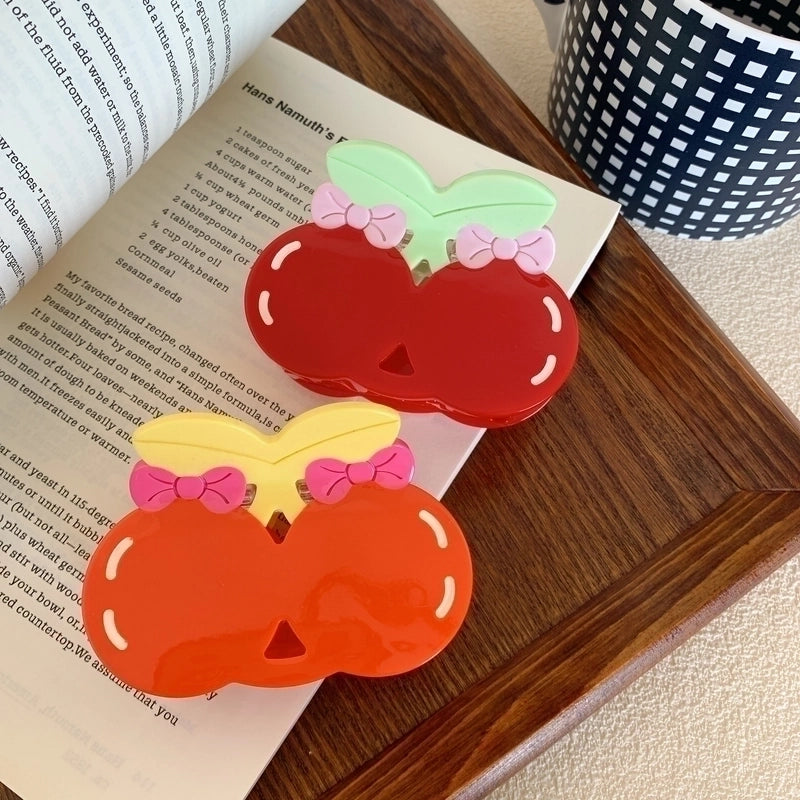Women’s Cute Cherry Acetic Acid Sheets Hair Claws