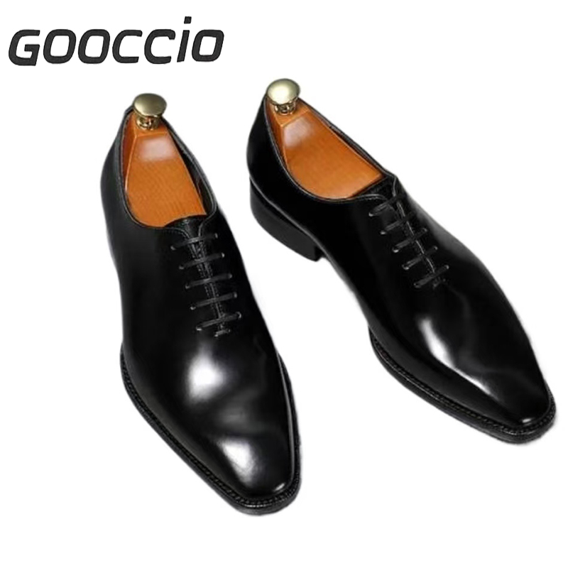NJ194 Calf-Skin Oxford Shoes For Men  GOOCCIO-NJ-Series  