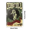 Jethro Tull - Panneaux en &eacute;tain m&eacute;tallique(20*30cm/30*40cm) - Musique