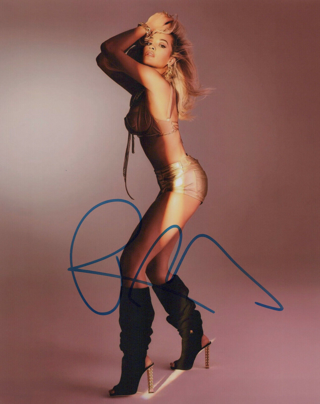 Rita Ora signed 8x10 Photo Poster painting In-person