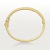 CARTIER LOVE BRACELET, DIAMOND-PAVED