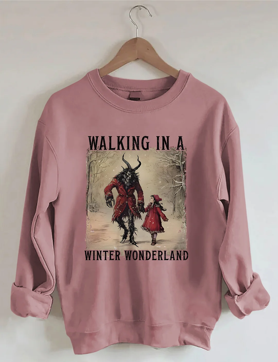 Walking In A Winter Wonderland Christmas Sweatshirt
