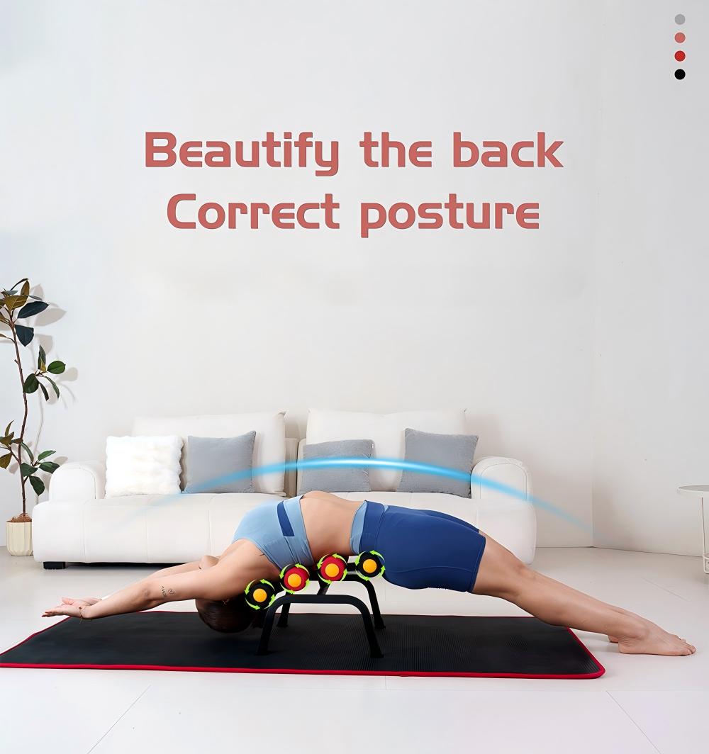 Magic BB Mini inversion Table,Glutes Trainer Machine, Waist & Back Exercise machine  for Lower Back, Strength Training Inversion Machine for RelaxationFoam Rollers Summervibes