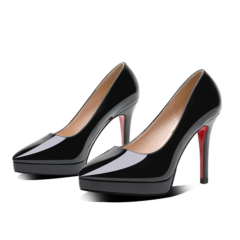 Pointed Waterproof Platform Single Shoe Small Size-PABIUYOU- Women's Fashion Leader