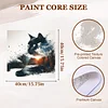 (US Only)Paint By Numbers Kit On Canvas DIY Oil Art Cat Picture Home Wall Decor40x40cm