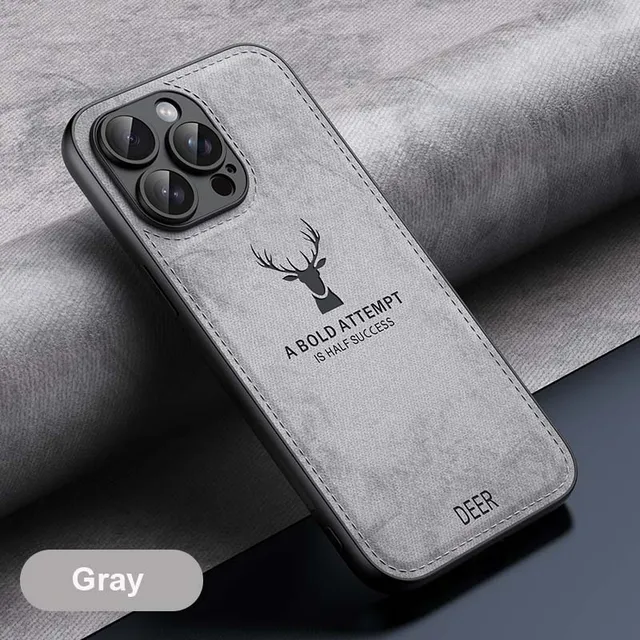 Deer Head Soft Leather Breathable Heat Dissipation Case