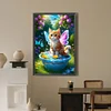 Diamond Painting-DIY Full Round Drill Wings Cat(40x60cm)