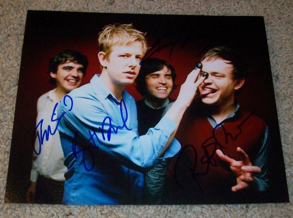 SPOON BAND BRITT DANIEL +3 SIGNED AUTOGRAPH 8x10 Photo Poster painting A w/PROOF