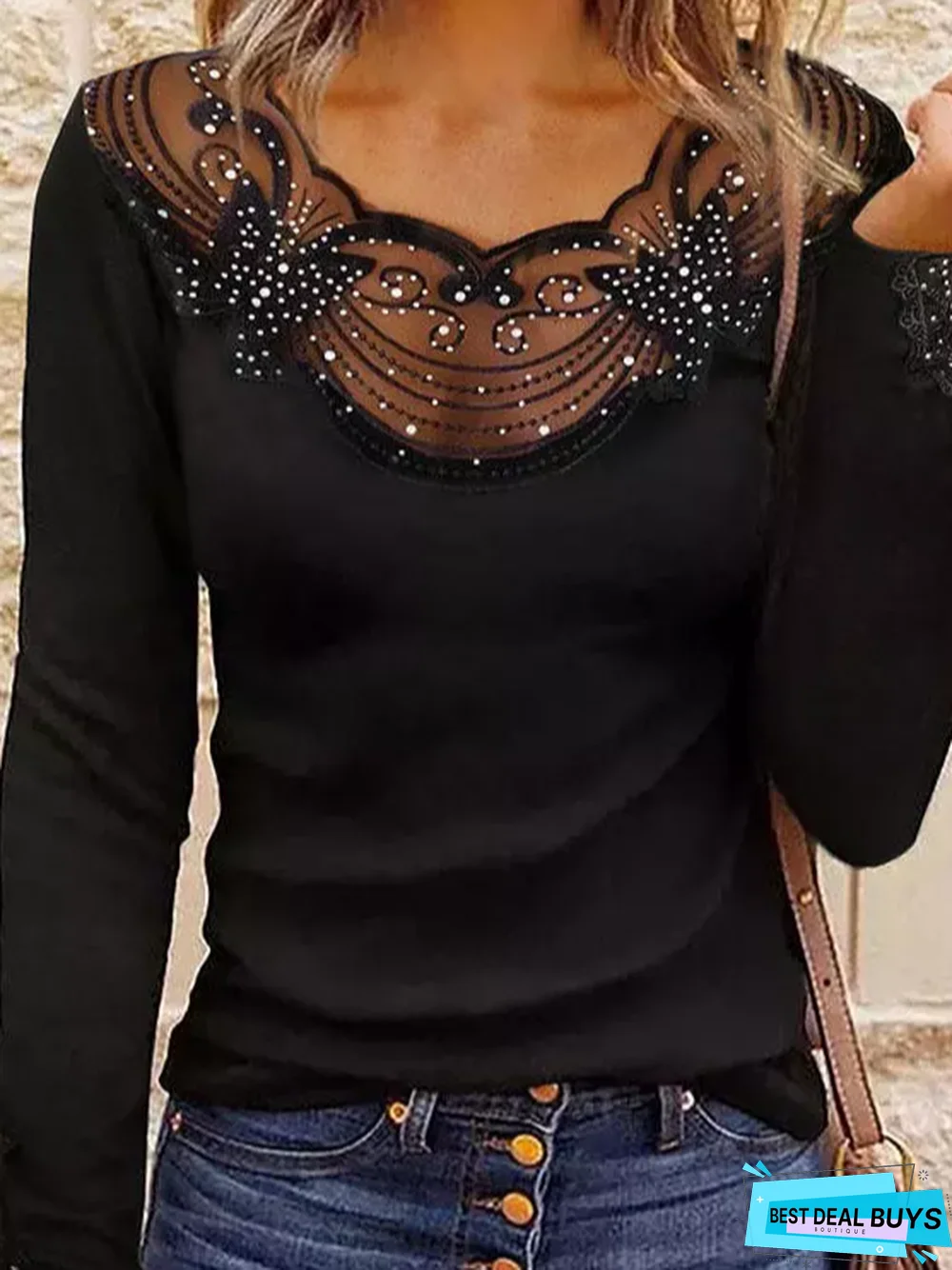 Casual Lace Top
