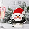 Diamond Painting Christmas Penguin Desktop Cellphone Stand Gift for Girls
