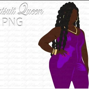 pornhint Pornhint Black Woman in Yellow Catsuit Clipart, Curvy Girl Clipart, Girl Clipart, African American Fashion Clipart, Plus Size Clipart