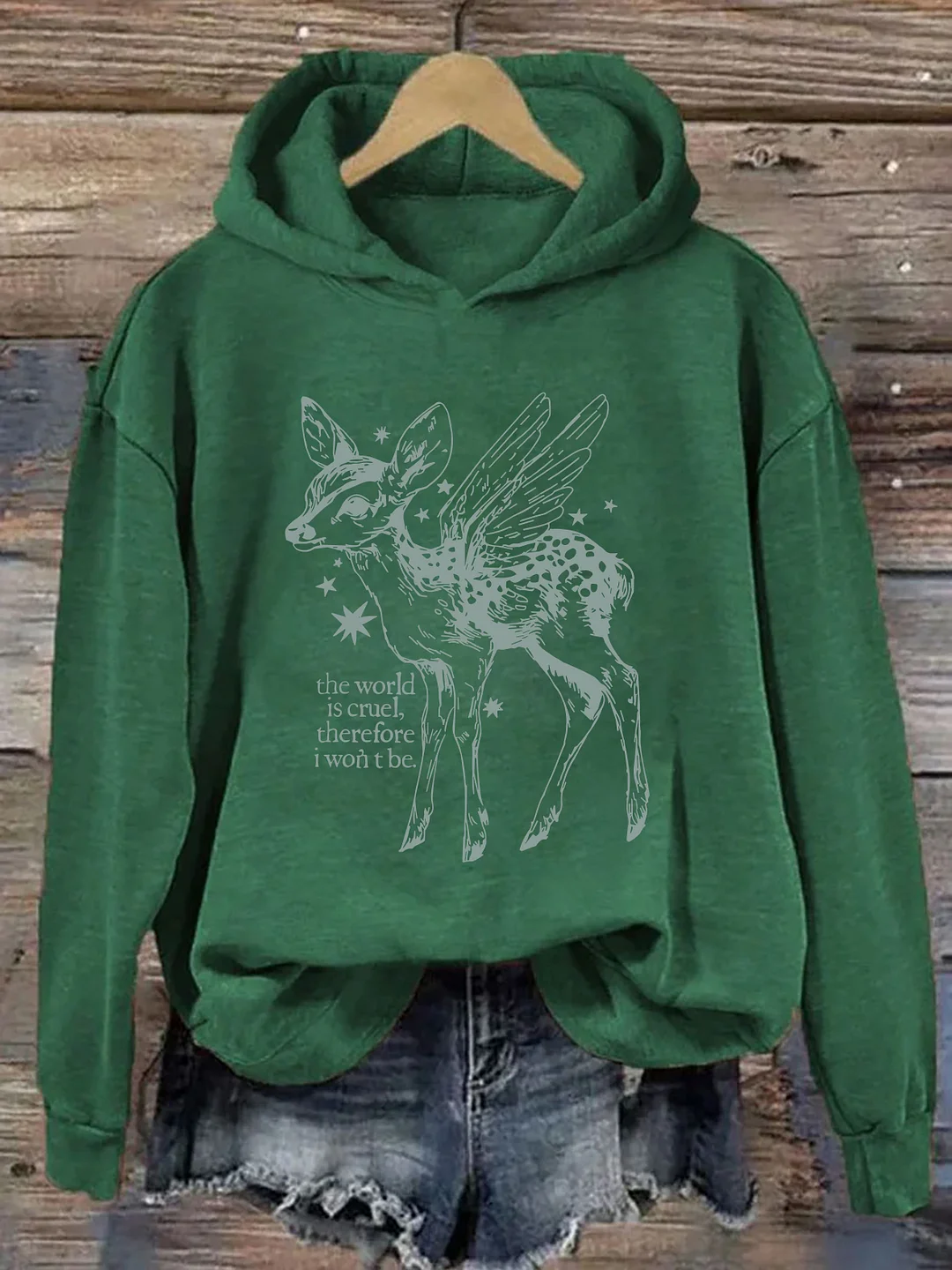 The World Is Cruel Therefore I Won't Be Hoodie