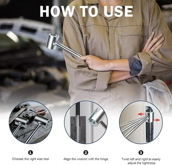 Hinges Gap Adjusting Wrench