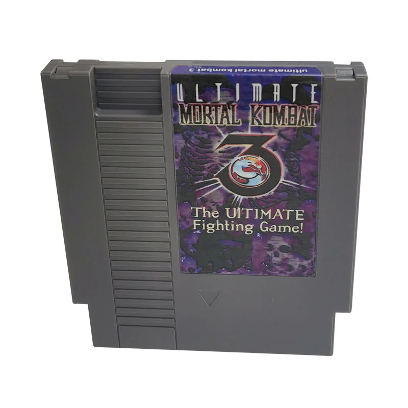 Ultimate Mortal Kombat 3 For Nintendo NES - 8 Bit Game Cartridge