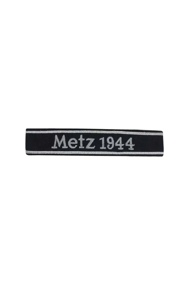   Wehrmacht Metz 1944 Cuff Title German-Uniform