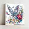 (Pre-Framed)Beauty-Special Shape Diamond Painting Kit(25x25cm)