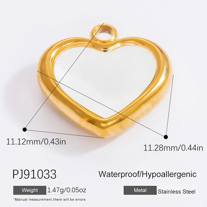 1 Piece 2 PCS/Package 3 PCS/Package 14.24*15.67mm 304 Stainless Steel Heart Shape Bow Knot Pendant Chain Jewelry Accessories