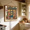 Stamped Cross Stitch Kit for Adults Cozy Needlework Store 11CT 45x45cm tapestrymarket