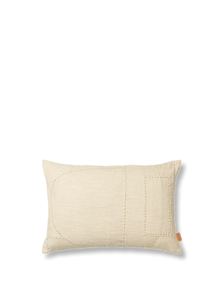 Darn Cushion - Rectangular - Natural