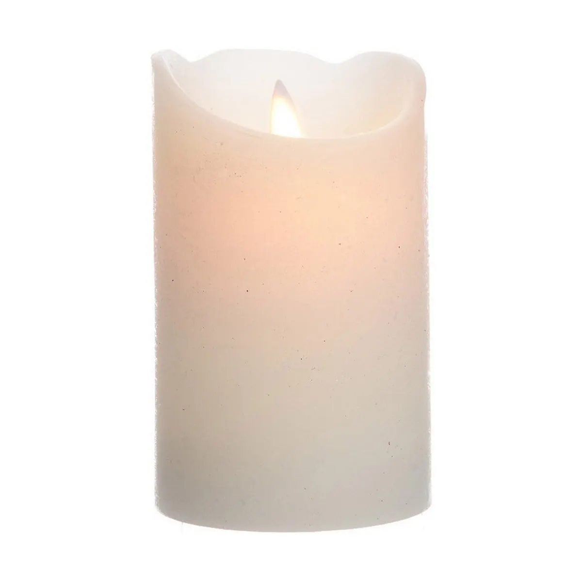 LED Candle Lumineo White &Oslash; 7,5 X 12,5 CM (AA)