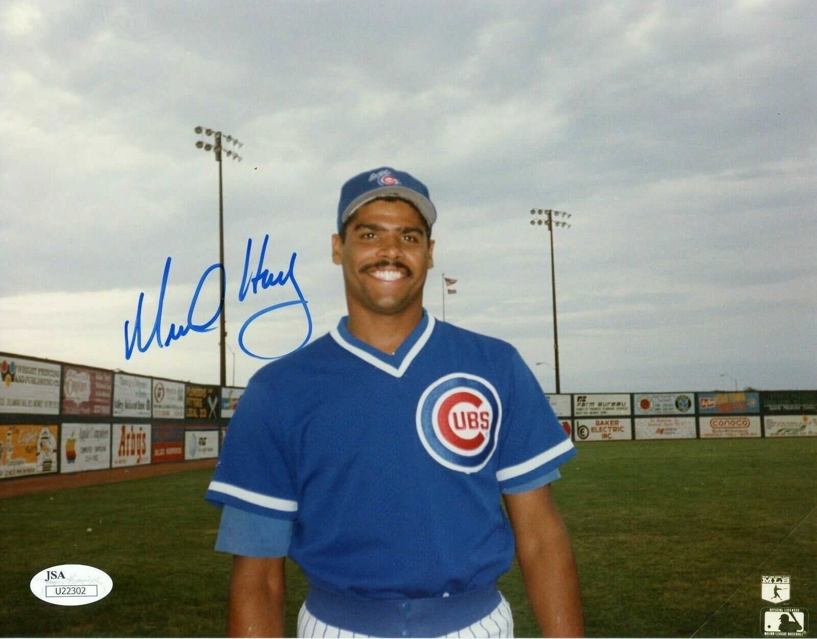 Mike Harkey Signed 8x10 JSA COA Photo Poster painting Autograph 8x Chicago Cubs