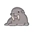 Nutria sonriente juguetona