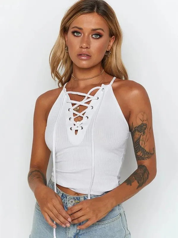 knotted tube top