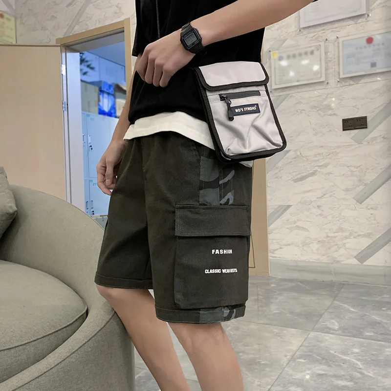 Fashion casual functional pocket tooling shorts Techwear Shop