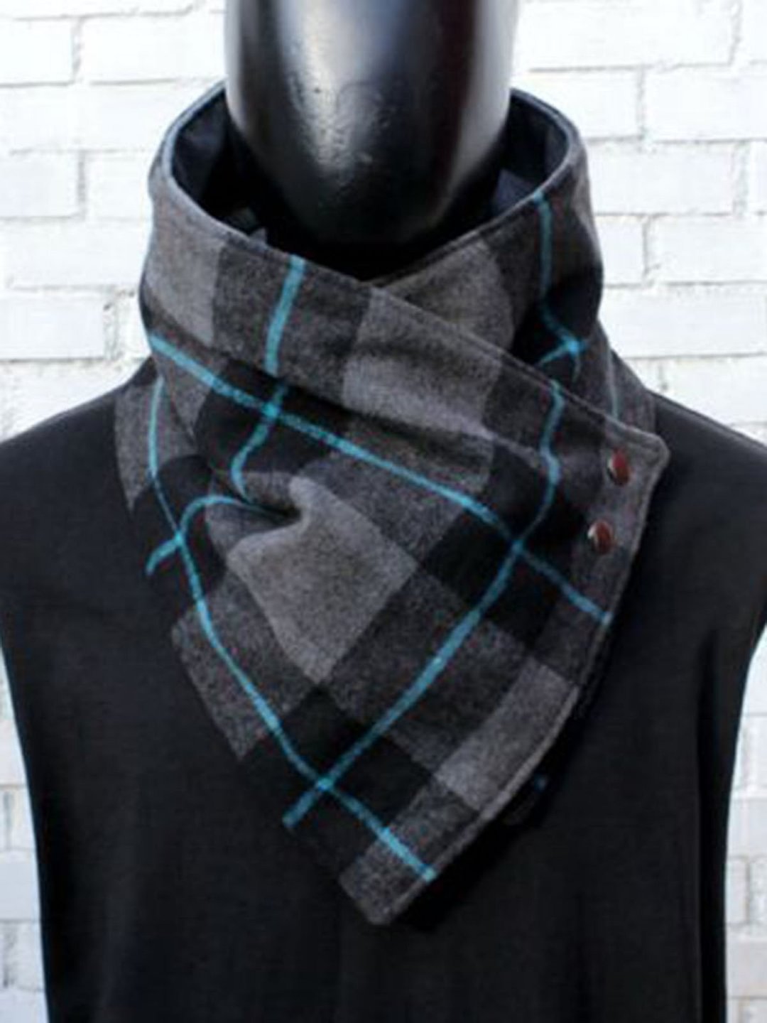 Men's warm scarf