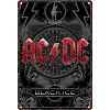 AC/DC - Panneaux en &eacute;tain m&eacute;tallique(20*30cm/30*40cm) - Musique