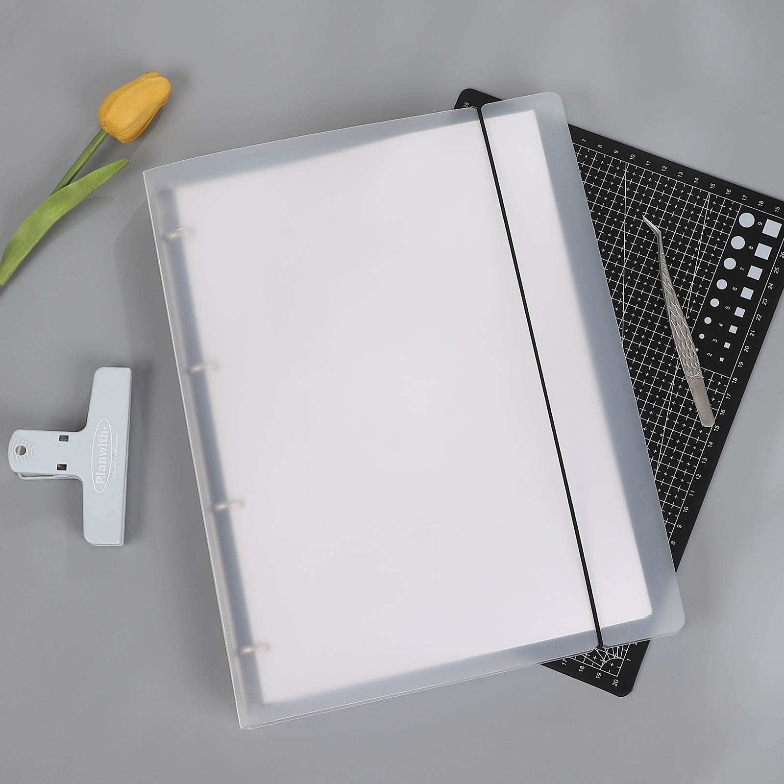 루즈리프 노트북 - A4 분리형 수동 양면 부드러운 릴리스 라이너