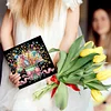 6Pcs f&ecirc;te d&rsquo;anniversaire-bricolage carte de voeux