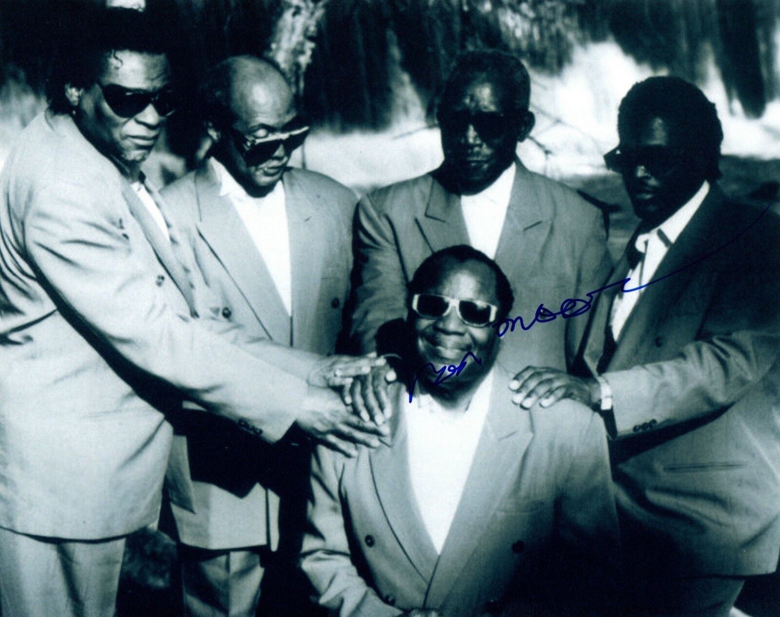 Ben Moore Signed Autographed 8x10 Photo Poster painting THE BLIND BOYS OF ALABAMA COA