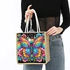 DIY Butterfly Diamond Painting Shopping Bag Diamond Tote Handbag