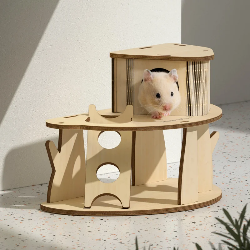 Mewoofun hamster tree house