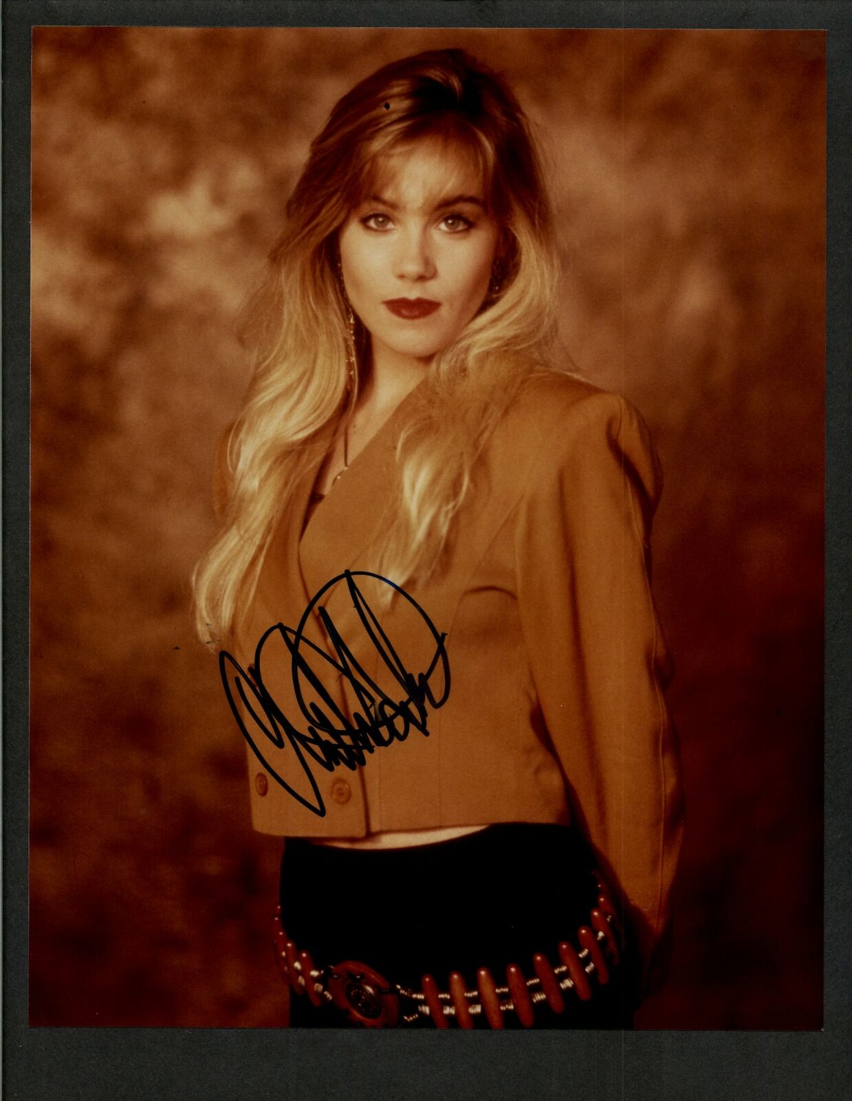 Christina Applegate - Signed Autograph Color 8x10 Photo Poster painting - Married With Children